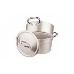 Aluminium Couscous Pan with Lid