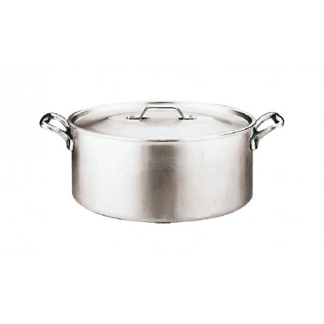 Oval saucepan with cover