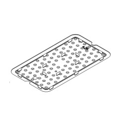 Polycarbonate Gastronorm Drainer Plate