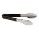 S/S Colour Coded Black Serving Tongs