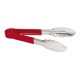 S/S Colour Coded Red Serving Tongs