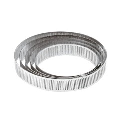 Stainless Steel Perforated Mousse Ring
