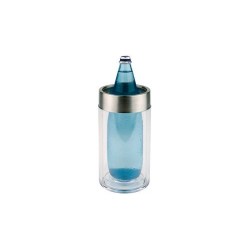 Double wall bottle cooler, acryl