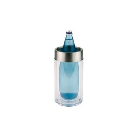 Double wall bottle cooler, acryl