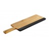 Serving board, acacia/slate