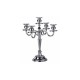 Candelabra 5-lights, silverplated