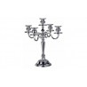 Candelabra 5-lights, silverplated