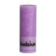 Candle Bolsius Rustic Lilac, cylinder 68 x 190 mm, 65 hours