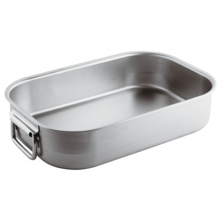 Heavy rectangular roasting pan