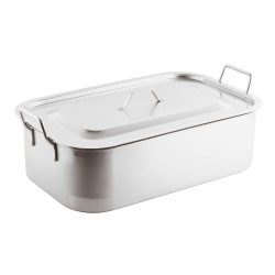 Heavy Duty Stainless Roasting Pan with Lid