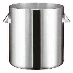 Bain-marie pot, 2 handles, s/s