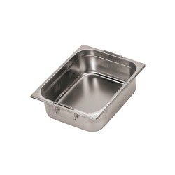 Stainless Steel 1/4 Gastronorm Pan with Handles