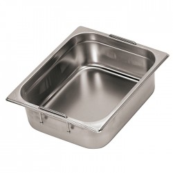 Stainless Steel 2/1 Gastronorm Pan with Handles