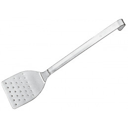 S/S One Piece Perforated Spatula Short Handle