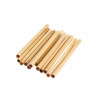 Bamboo Straight Straws 140mm (Pack of 24)