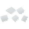 Ice Cream Decorative Scrapers Pack of 5