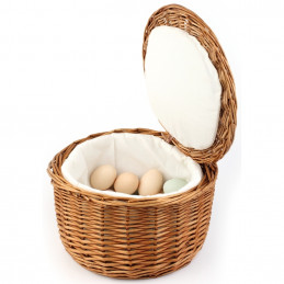 Egg basket, keeps warm