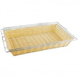 Bread basket, polyrattan, GN 1/1