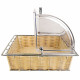 Bread basket, polyrattan, GN 1/1