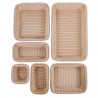 Bread basket, polyrattan, GN