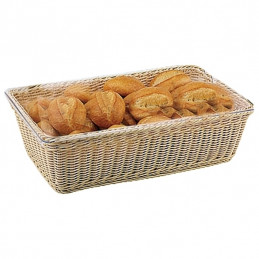 Bread basket, polyrattan, GN 1/1