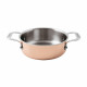 Tri Wall Copper Casserole Pan