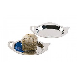 Tea bag rests, s/s, 2-pcs set