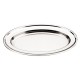 Oval meat dish, 18-10 s/s