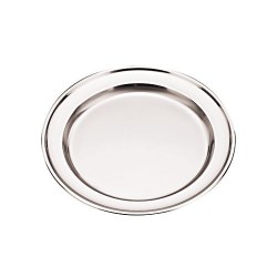 Tray, round, 18-10 s/s