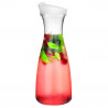 Fruit-juice pitcher with cover, PC