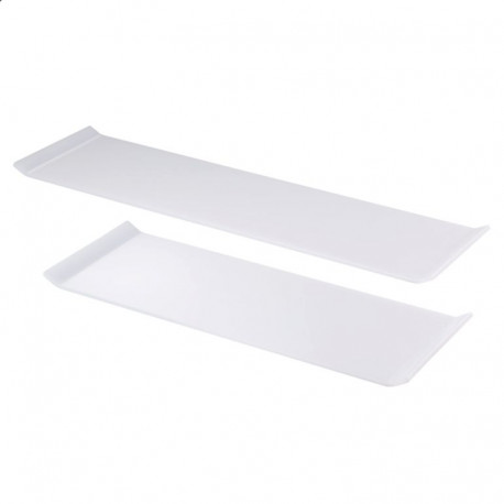 White Flat Display Tray