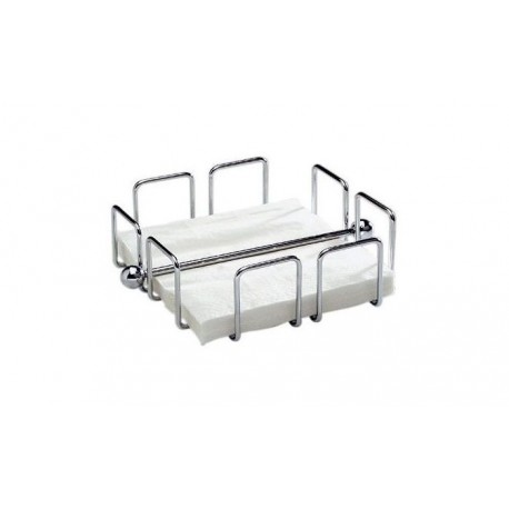 Napkin holder, chrome plated wire