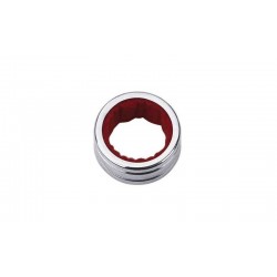 Wine drop stopper, chrome